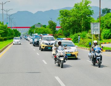 اسلام آباد پولیس ڈپلومیٹک انکلیو میں واقع سفارت خانوں ،سفیروں کی رہائش گاہوں کی حفاظت کیلئے سکیورٹی الرٹ