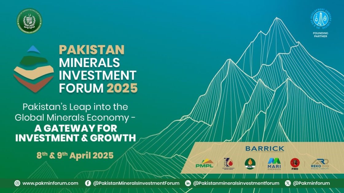 PMIF - Pakistan Minerals Investment Forum 2025 - 8-9 April 2025 - CapitalNewsPoint.com