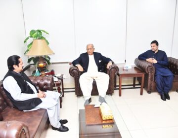 Bahawalpur MNA Malik Munir Iqbal Channar Thanks Riaz Hussain Pirzada for By-Election Support Capitalnewspoint.com
